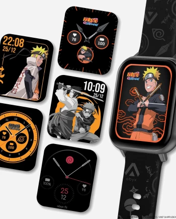 Montres Abyx Fit X Naruto Shippuden, ninja&nbsp;au&nbsp;poing