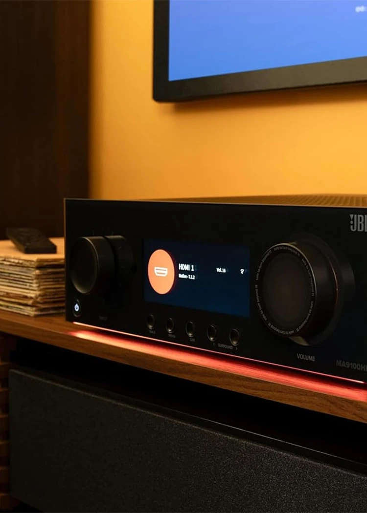 JBL MA9100HP, ampli 9.2 Dolby Atmos, DTS‑X, Dirac Live&nbsp;Ready,&nbsp;8K…