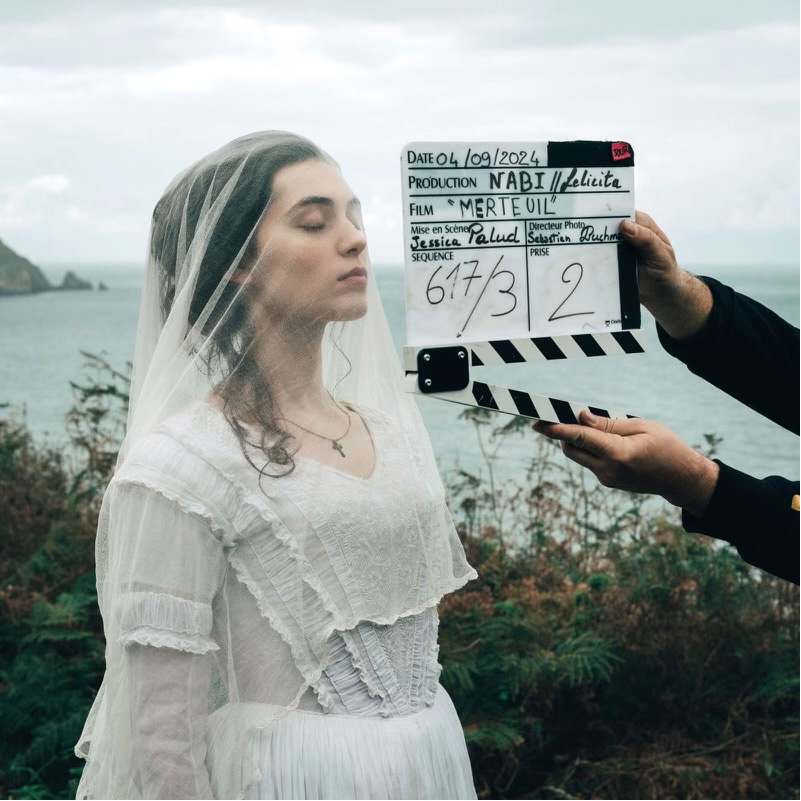 Anamaria Vartolomei dans le rôle d'Isabelle de Merteuil © Caroline Dubois