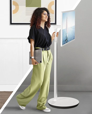 Thomson Go TV 32", à&nbsp;roulettes et sur&nbsp;batterie