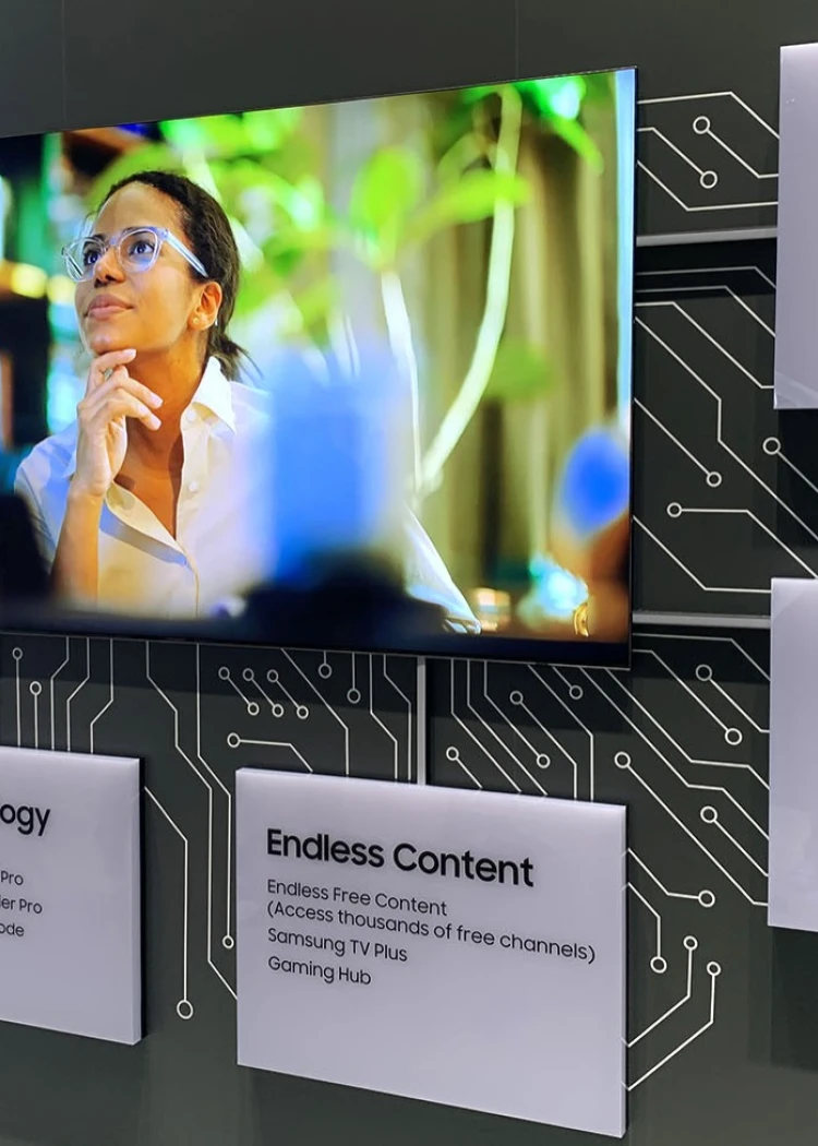 CES 25 > TV Samsung objectif grande taille&nbsp;: 100", 110" et&nbsp;115"&nbsp;dévoilés&nbsp;?