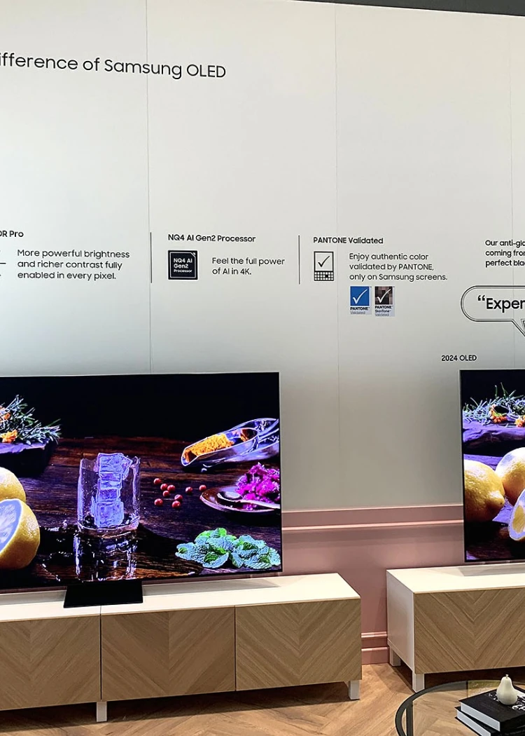 CES 25 > TV Oled Samsung 83S95F&nbsp;: dalle 83" QD&nbsp;Oled et&nbsp;Oled&nbsp;MLA&nbsp;?