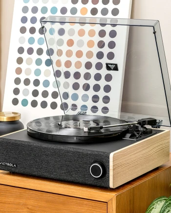 Platine vinyle Victrola Eastwood&nbsp;LP et enceinte/borne Bluetooth