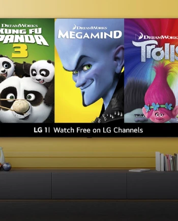 Les Smart&nbsp;TV LG fêtent Noël avec des films d’animation DreamWorks et&nbsp;Illumination