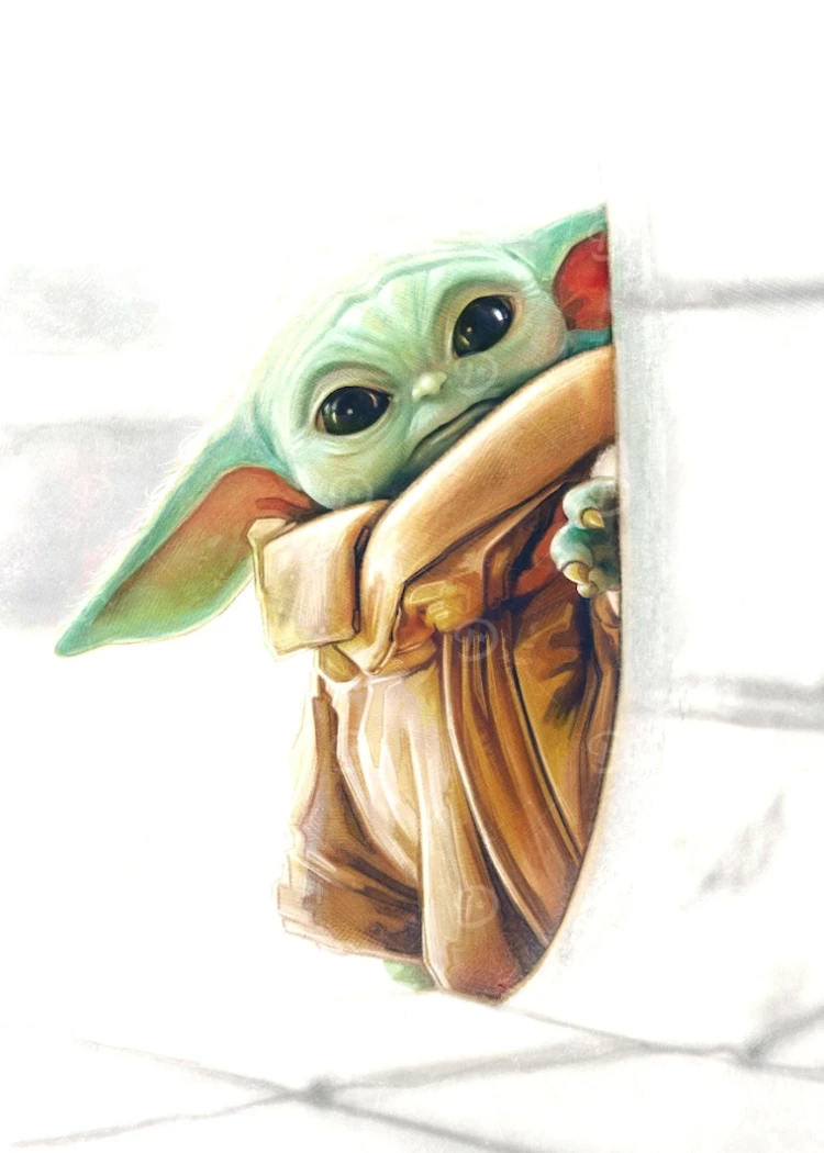 Idée shopping, le poster métal The&nbsp;Mandalorian