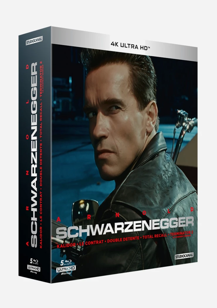 Arnold Schwarzenegger x 5 et en 4K pour Noël