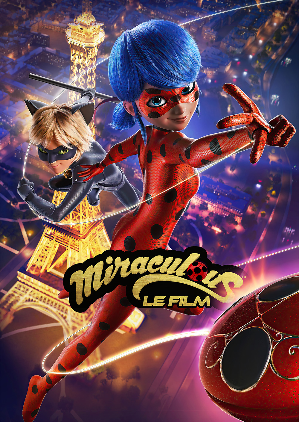 Miraculous le film : les aventures de Lady Bug et Chat Noir, le 5 décembre