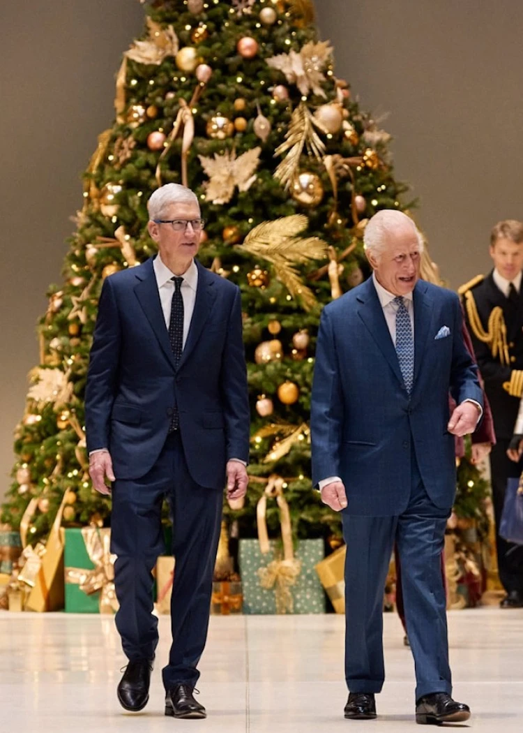 L’IA Apple impressionne Charles&nbsp;III