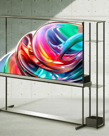 TV LG Oled T transparent 77" sans‑fil disponible aux États‑Unis pour&nbsp;60&nbsp;000&nbsp;$