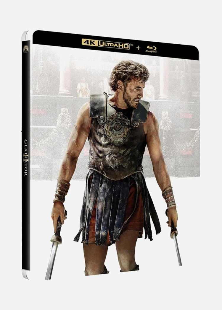 Avez-vous précommandé votre Steelbook Gladiator&nbsp;II&nbsp;4K&nbsp;?