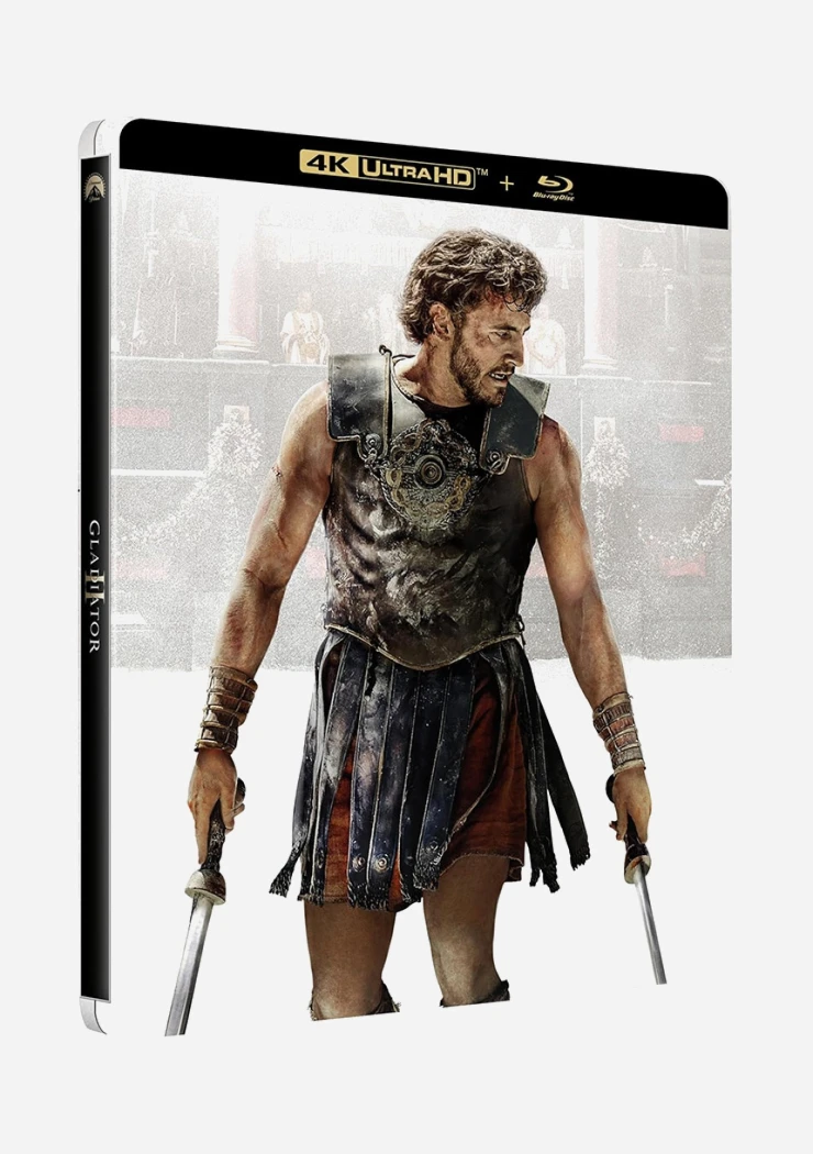 Avez-vous précommandé votre Steelbook Gladiator II 4K ?