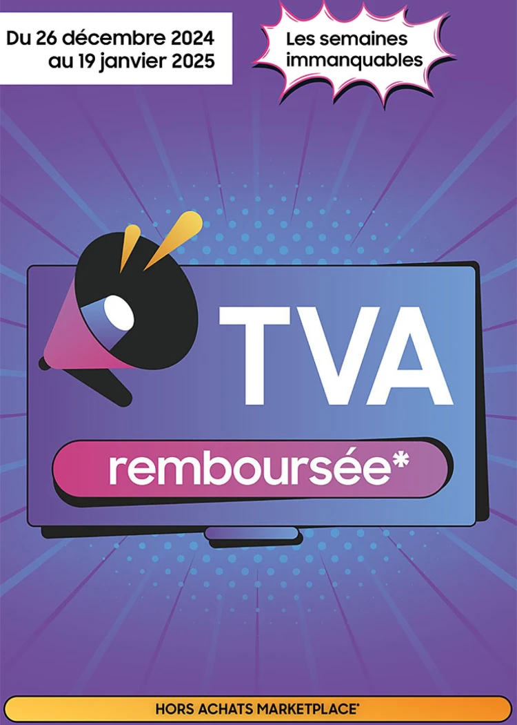 Offre de remboursement Samsung TV&nbsp;Crystal UHD, jusqu'à&nbsp;250&nbsp;€