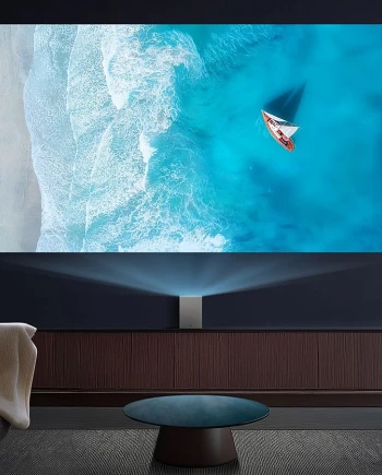 CES 25 > LG CineBeam&nbsp;S, vidéoprojecteur&nbsp;4K triple&nbsp;laser&nbsp;RVB