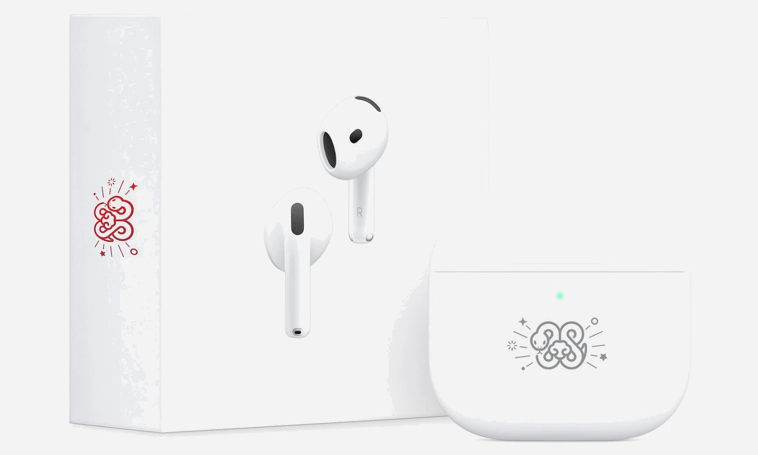 AirPods 4 Collector pour célébrer l’année du Serpent