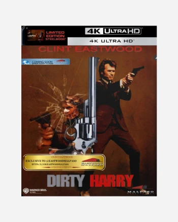 Josey Wales hors‑la‑loi et Dirty Harry, deux fois plus de Clint Eastwood&nbsp;en&nbsp;4K