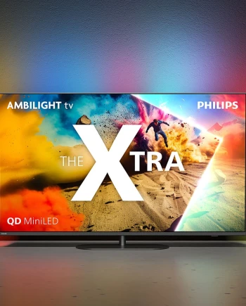 TV Philips MLED950 The Xtra: Mini LED, 1&nbsp;000&nbsp;nits, 4 HDMI&nbsp;2.1, Titan OS et Game&nbsp;Bar&nbsp;2.0