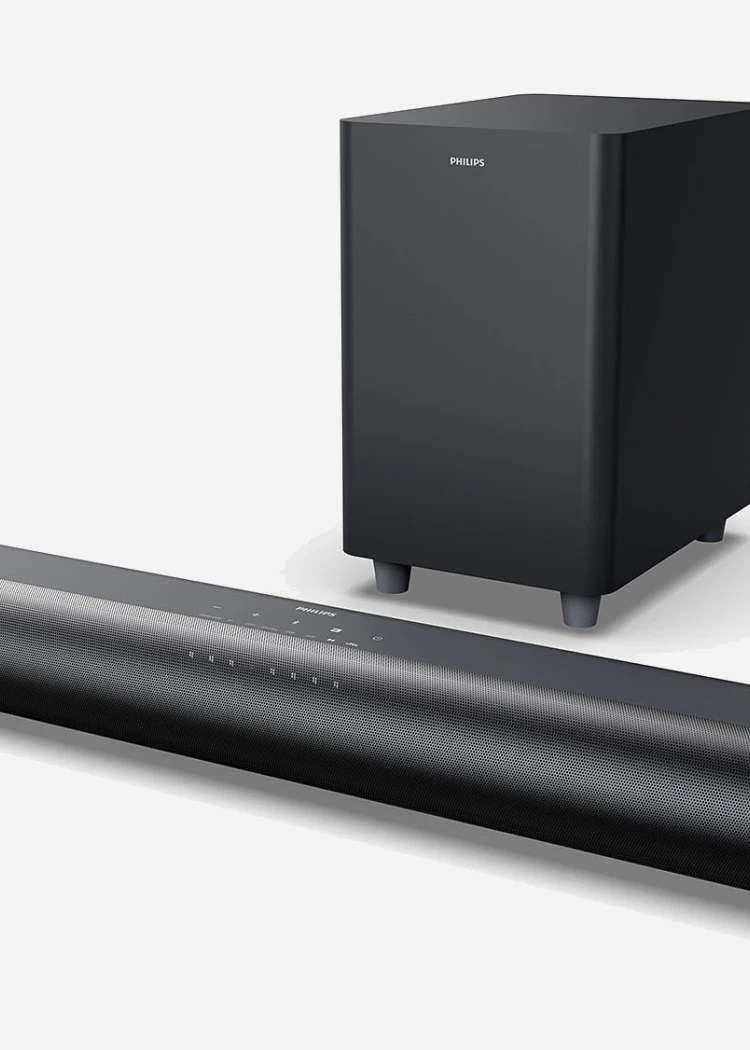 Philips TAB6100&nbsp;: barre de son&nbsp;2.1, 200&nbsp;W, Dolby Atmos et&nbsp;DTS&nbsp;Virtual:X