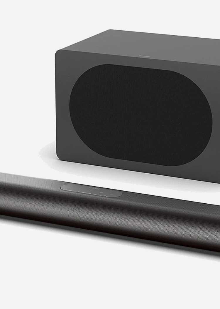 Philips TAB8500&nbsp;: barre de son&nbsp;5.1, 300&nbsp;W, Dolby Atmos et&nbsp;DTS&nbsp;Virtual:X