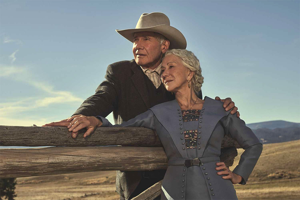 Harrison Ford et Helen Mirren dans 1923, le 23 février