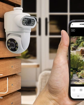 Caméra de surveillance Avidsen HomeCam&nbsp;Dual&nbsp;PTZ