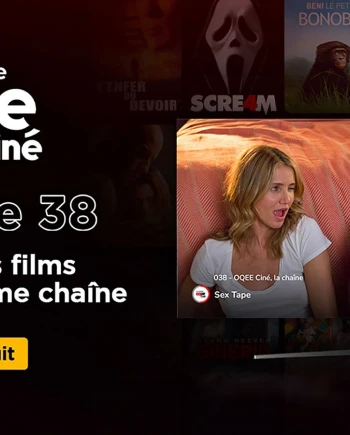 Nouvelle chaîne OQEE Ciné pour les&nbsp;abonnés&nbsp;Free