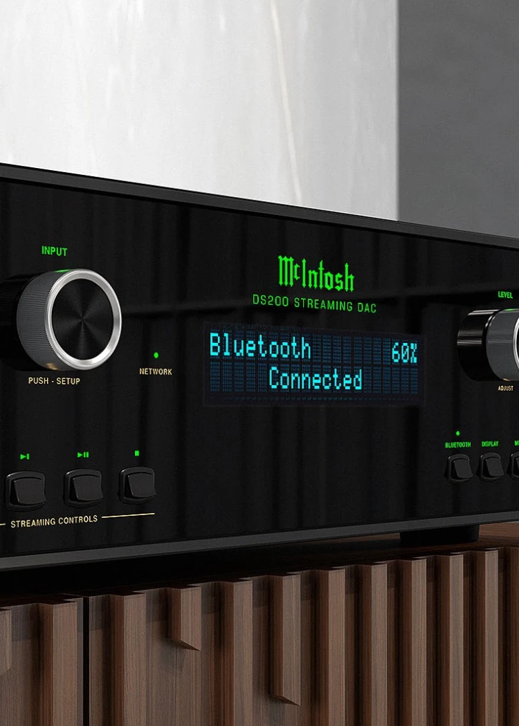 Lecteur réseau +&nbsp;Dac audiophile McIntosh DS200, compagnon&nbsp;parfait