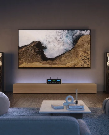Ampli Hi‑Fi +&nbsp;lecteur réseau McIntosh MSA5500, disponible