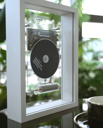 CoolGeek MusicFrame M1, lecteur CD audio qui joue la&nbsp;transparence