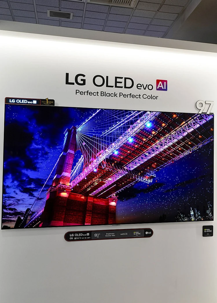 Marché TV Oled 2024&nbsp;: LG leader mondial pour la 12e&nbsp;année consécutive