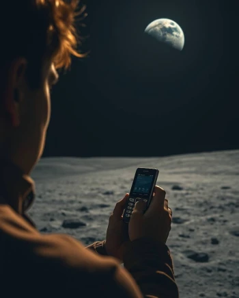 Nokia déploie le premier réseau&nbsp;4G… sur&nbsp;la&nbsp;Lune
