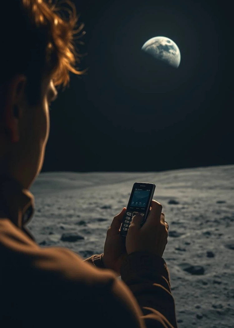 Nokia déploie le premier réseau&nbsp;4G… sur&nbsp;la&nbsp;Lune