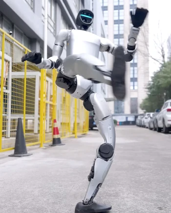 Impressionnant, le robot chinois qui fait du&nbsp;kung&nbsp;fu