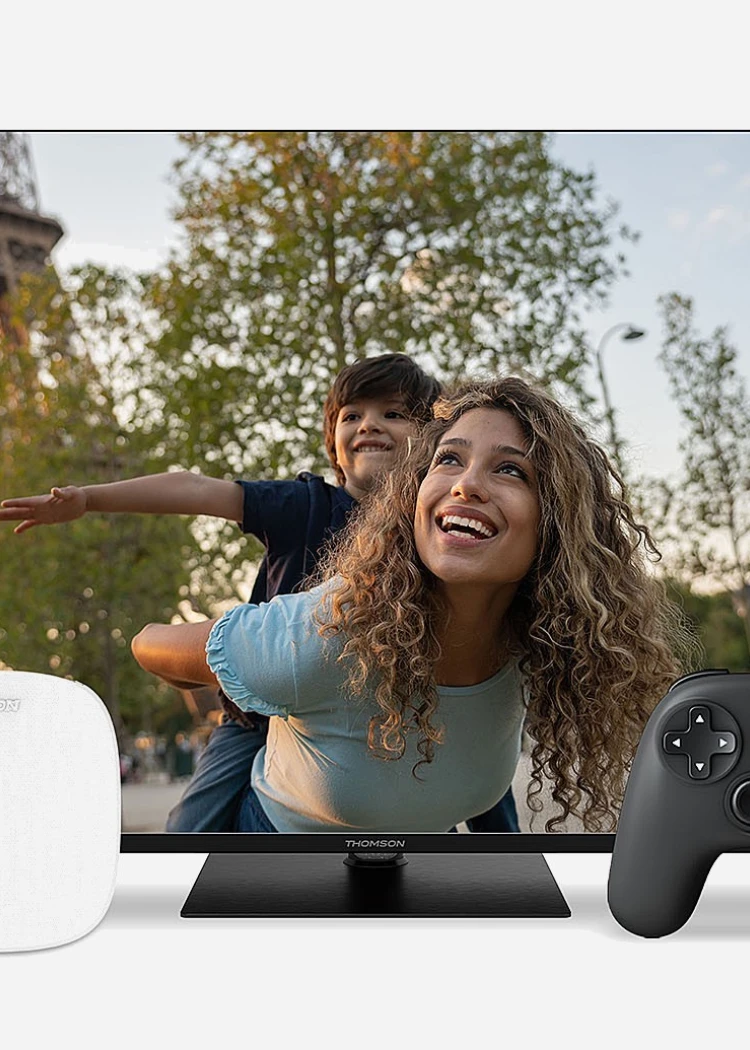 Thomson Box Plus 270W Google&nbsp;TV, assistant vocal mains&nbsp;libres
