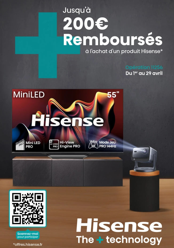 hisense-tv-mini-led-qled-4k-laser-cinema-4k-jusqu-a-200-rembourses