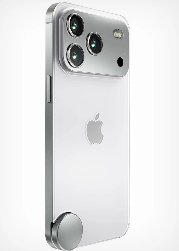 iPhone avec molette intégrée, roulez&nbsp;jeunesse&nbsp;!
