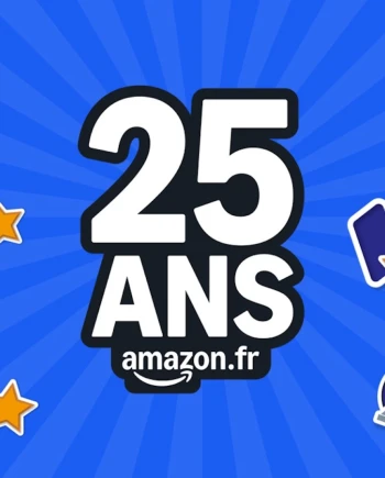 Les 25 ans d’Amazon.fr&nbsp;: promos jusqu’au 6&nbsp;mai