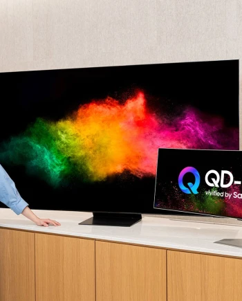 Nouveau logo pour le QD&nbsp;Oled Samsung&nbsp;Display