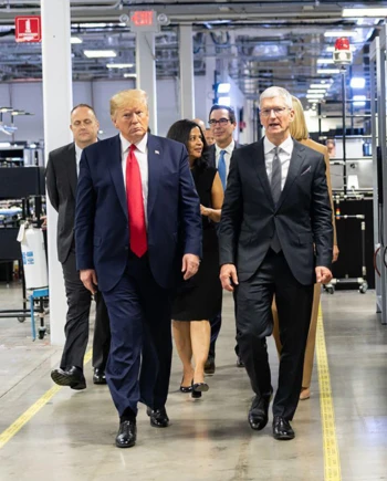 Donald Trump a «&nbsp;un petit problème&nbsp;» avec Tim&nbsp;Cook&nbsp;?