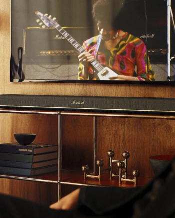 Marshall Heston 120, barre de son 5.1.2 Dolby&nbsp;Atmos/DTS:X et&nbsp;Bluetooth&nbsp;Auracast