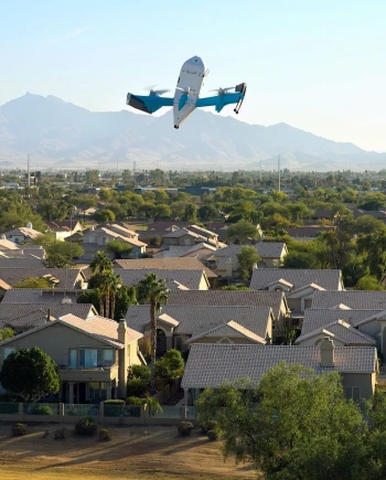 iPhone livré par drone&nbsp;Amazon