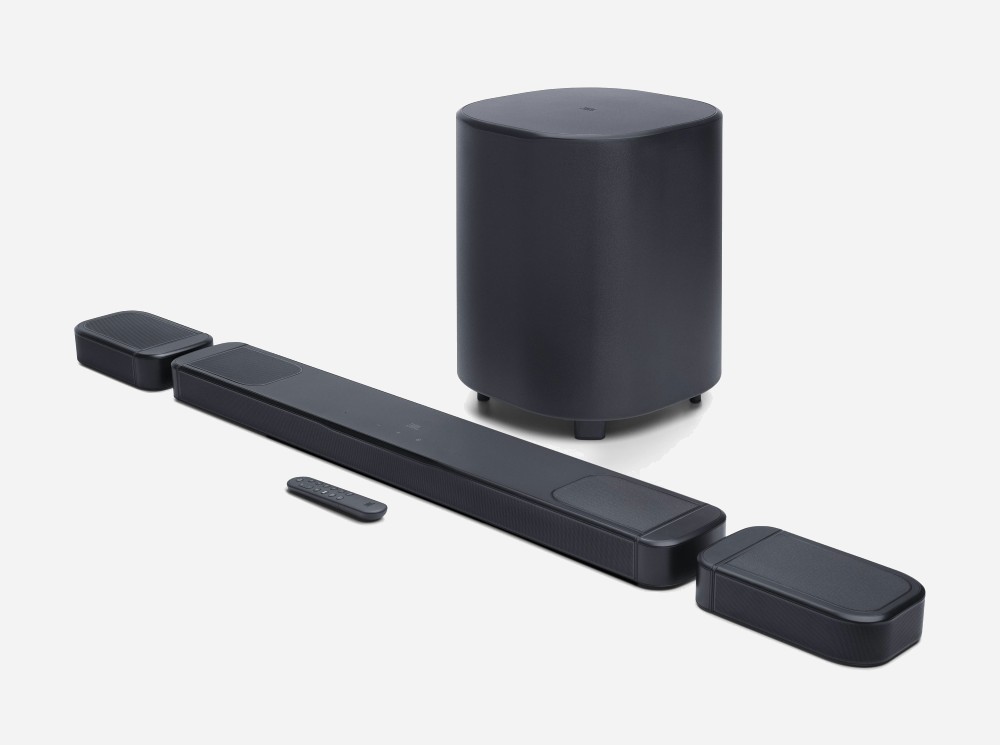 Barre De Son JBL Bar 2.1 Avec Caisson De Basses – Système Home Cinéma, Bluetooth, Entrées Optique/USB, Noir