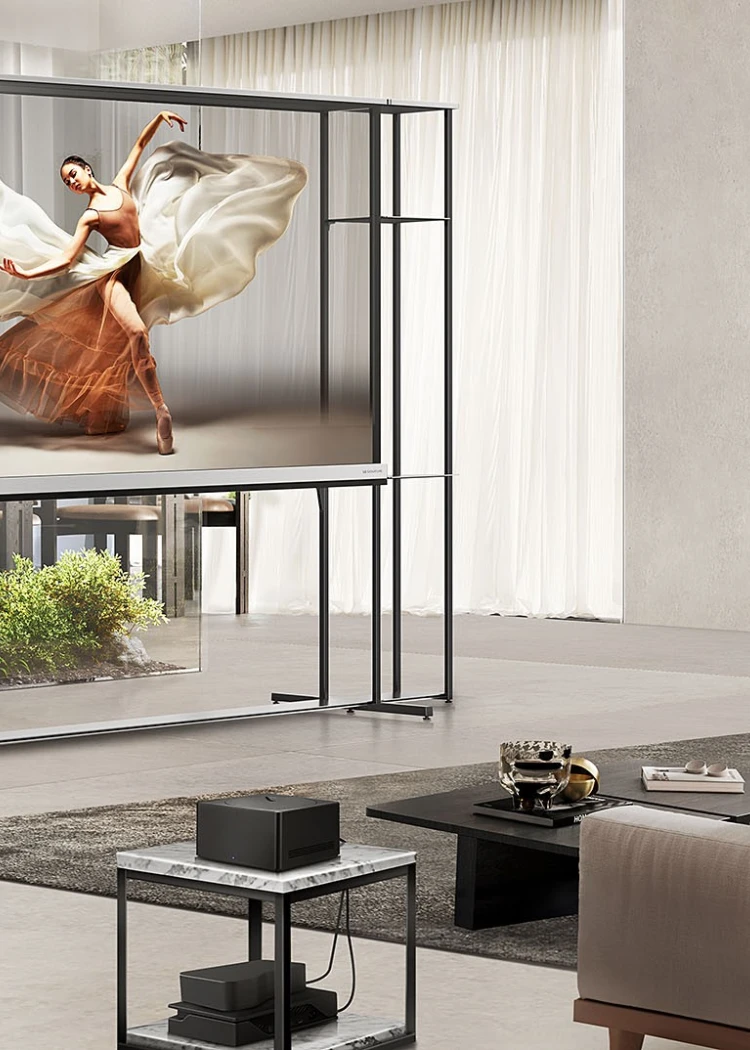 TV LG Oled&nbsp;T transparent 77" sans‑fil disponible en France pour&nbsp;49&nbsp;999&nbsp;€