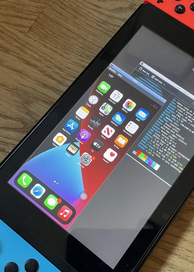 Il transforme sa Switch en iPhone (ou&nbsp;presque)