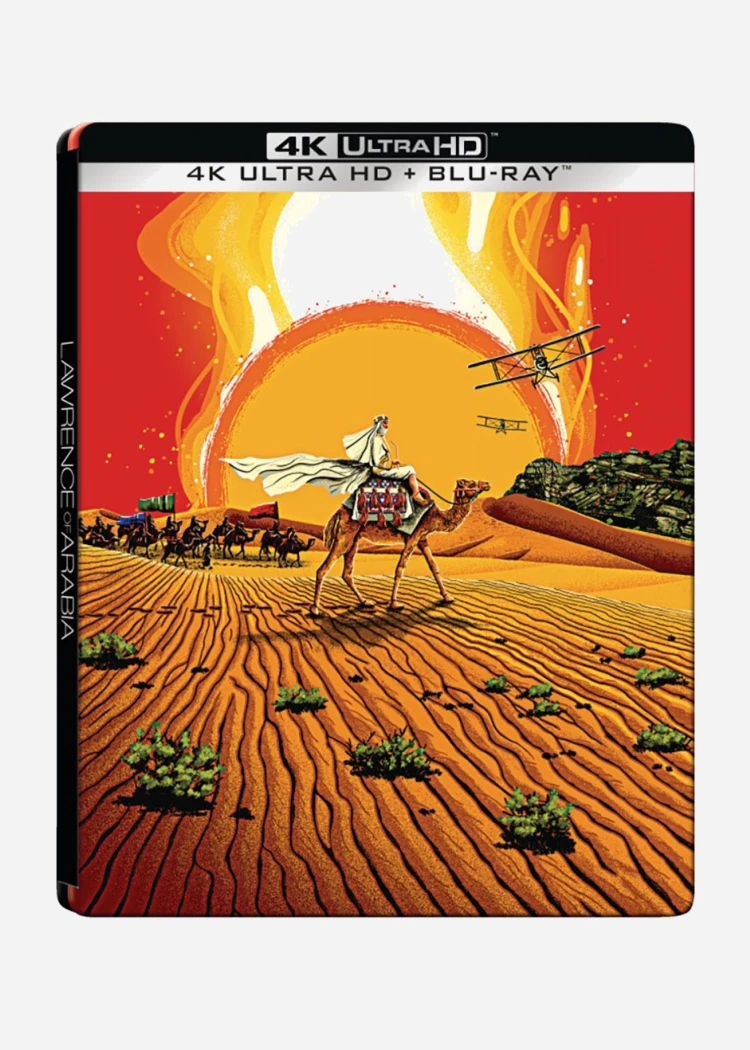 Lawrence d'Arabie Steelbook 4K limité, on précommande les&nbsp;yeux&nbsp;fermés