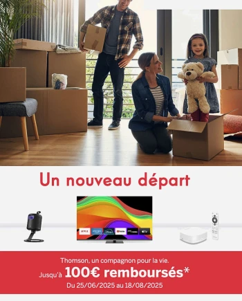 Offre de remboursement TV&nbsp;Thomson, jusqu&#039;à 200&nbsp;€&nbsp;remboursés