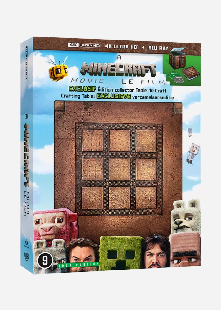 Minecraft 4K Collector Cube, c&#039;est dans la&nbsp;boîte