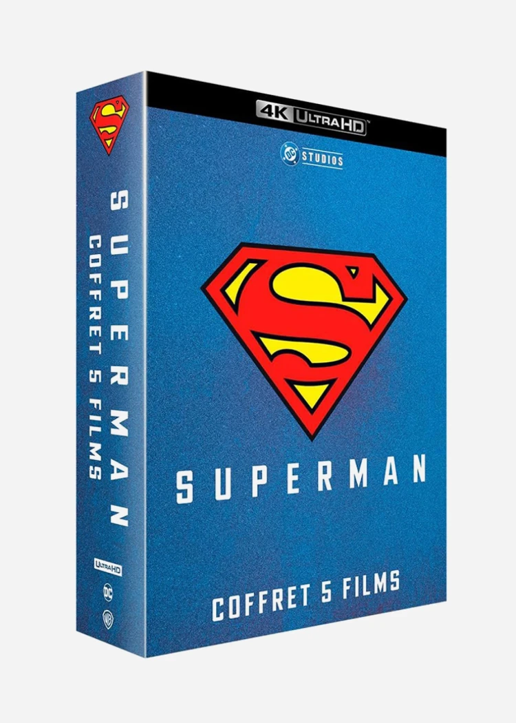 Superman mis en boîte par&nbsp;lot&nbsp;de&nbsp;5