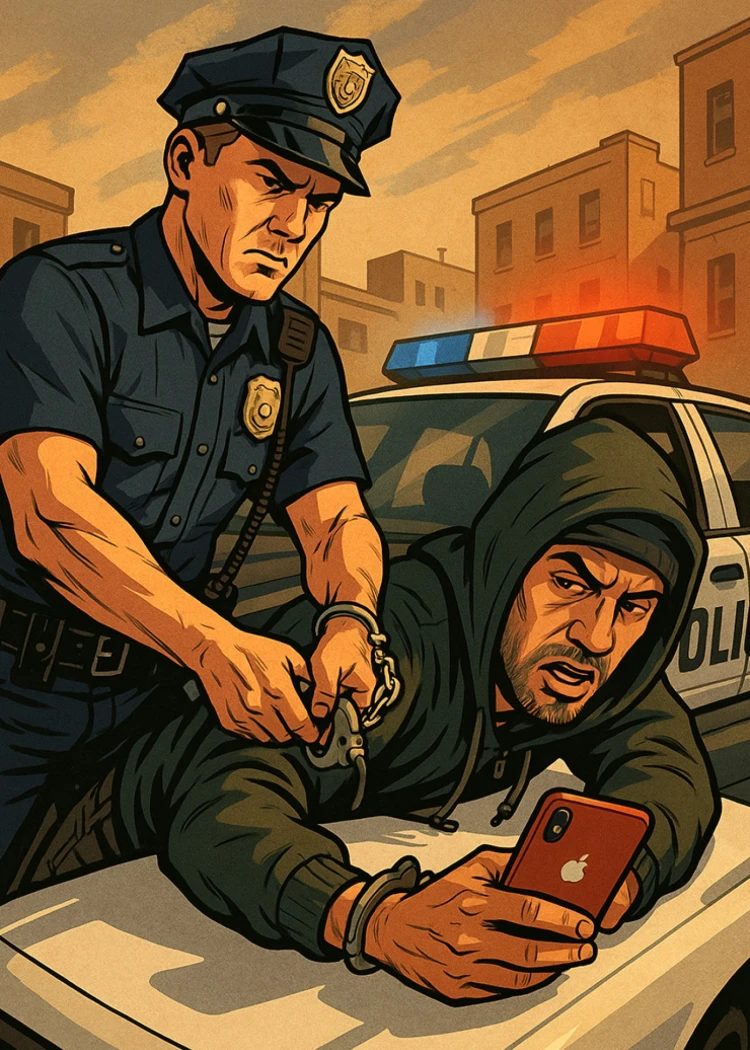 Un braqueur trahi par&nbsp;son&nbsp;iPhone