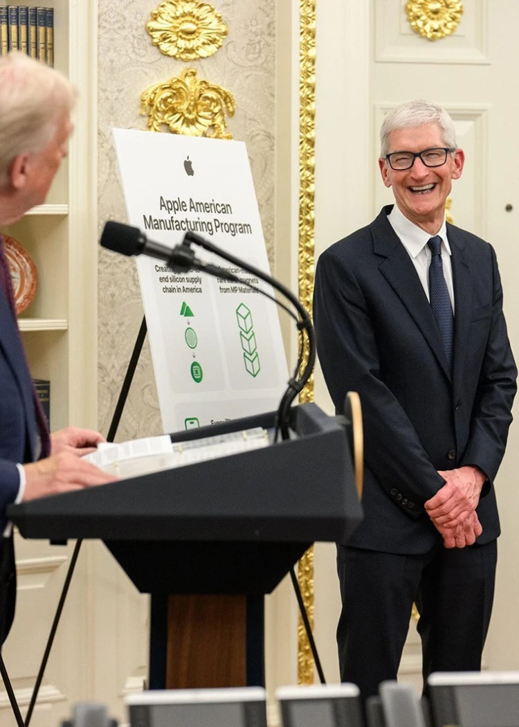 Apple et Trump, amis&nbsp;en&nbsp;or&nbsp;?