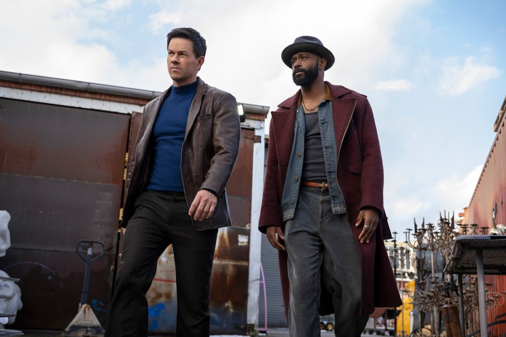 Mark Wahlberg et LaKeith Stanfield dans Play Dirty © Jasin Boland